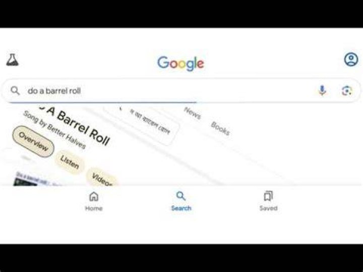 Does barrel roll Google Trick?