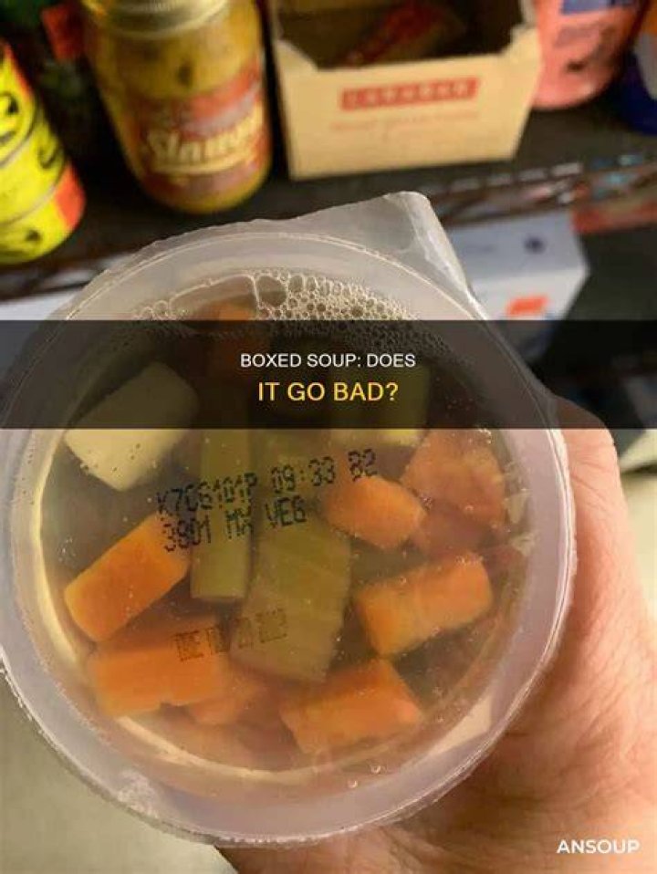 Does boxed soup go bad?
