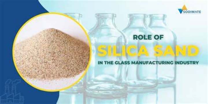 Does crushed glass have silica in it?