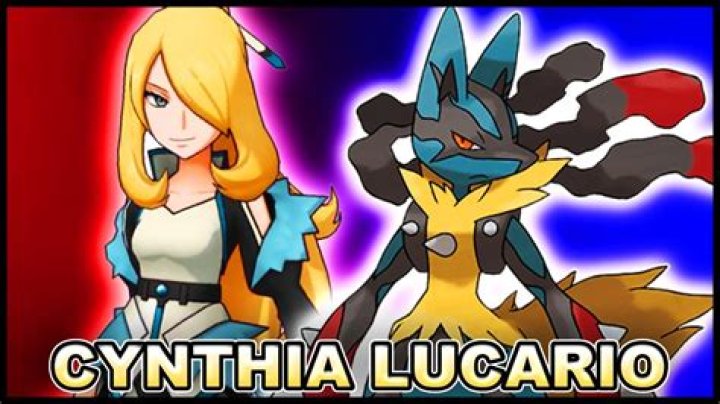 Does Cynthia have a mega?