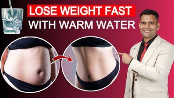 Does drink hot water burn fat?