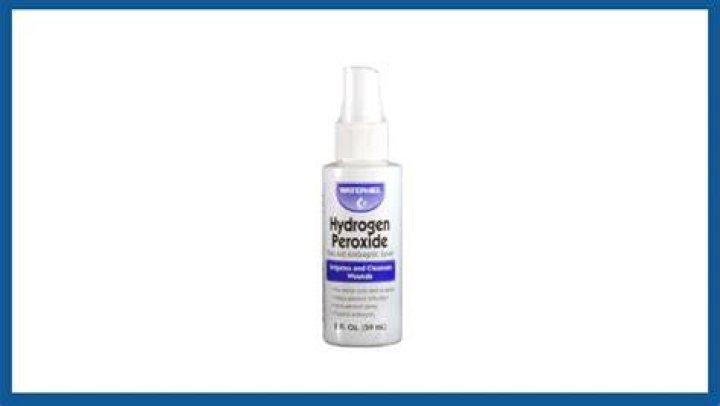 Does hydrogen peroxide remove dried paint?