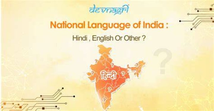 Does India have national language?