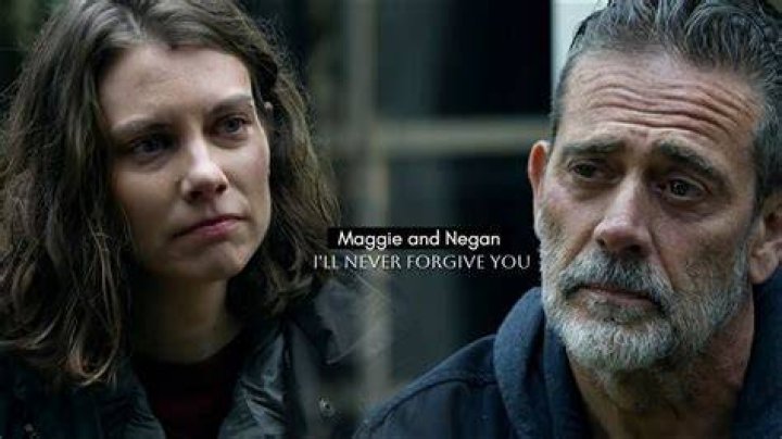 Does Maggie ever forgive Negan?