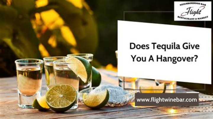 Does tequila give you a hangover?
