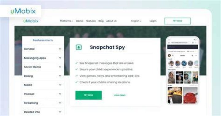 Does uMobix monitor Snapchat?