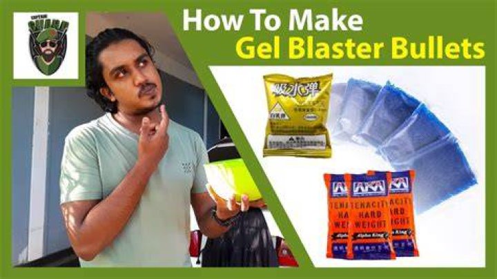 How big do gel blaster bullets get?