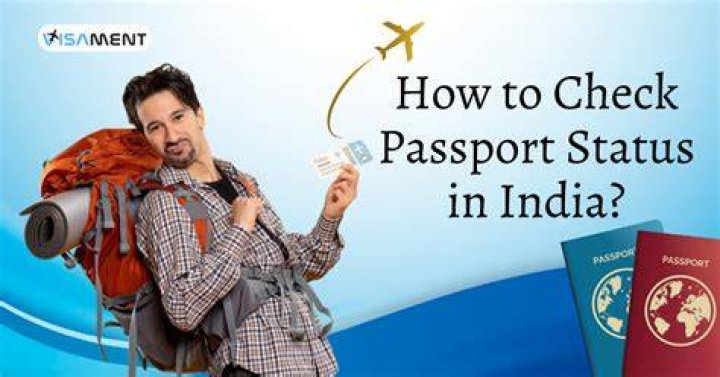 How can I check my passport status in India?