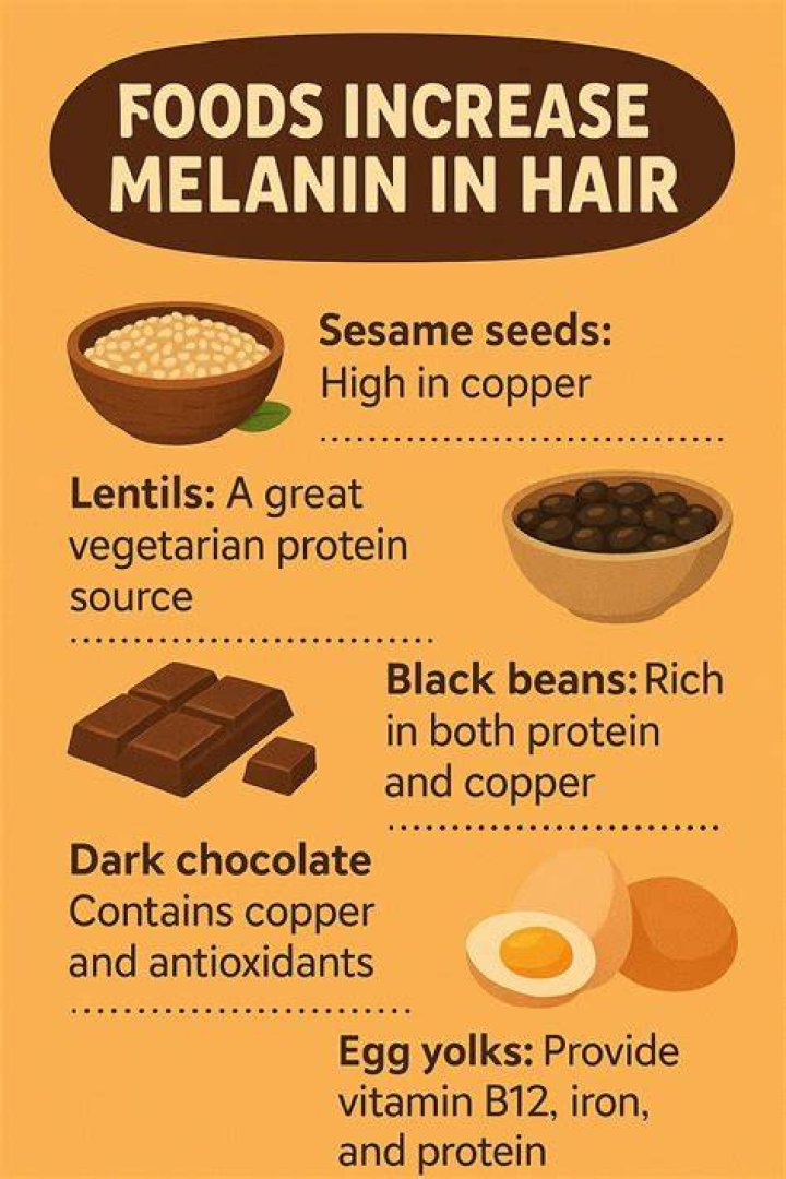 How can I get melanin in my hair?