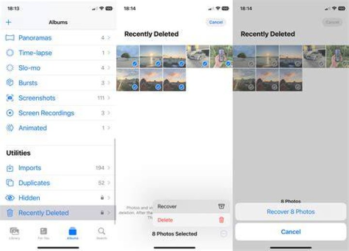 How can I recover permanently deleted photos from my iPhone after 30 days without backup?
