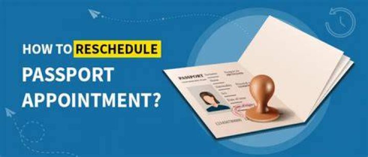 How can I reschedule my passport appointment after 3 attempts?