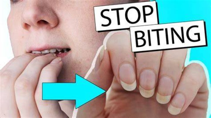 How can I stop biting my nails permanently?