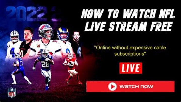 How can I stream all NFL games?