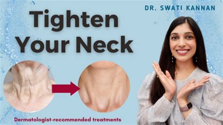 How can I tighten the skin on my face and neck?