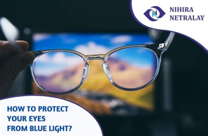 How can we protect our eyes from blue light?
