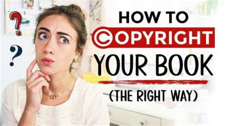 How do I copyright my book?