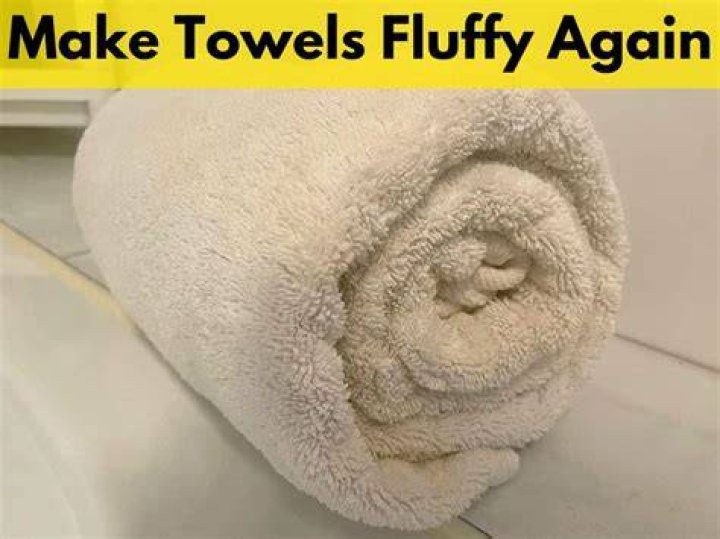 How do I get my towels fluffy again?