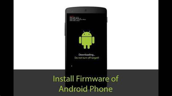 How do I install Android firmware?