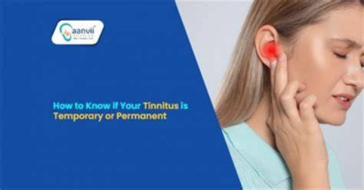 How do I know if my tinnitus is temporary?