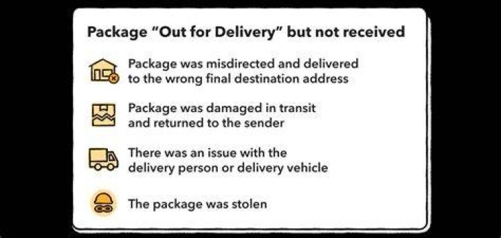 How do I make sure my package doesn't get lost?