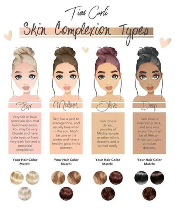 How do I match my hair color to my skin tone?