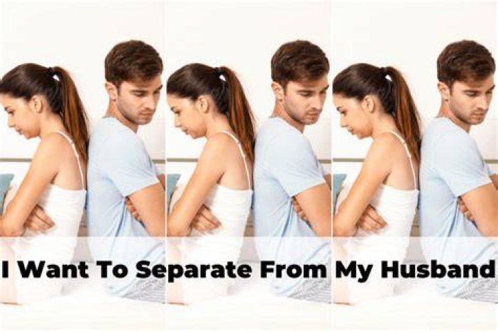 How do I separate from my husband in the same house?