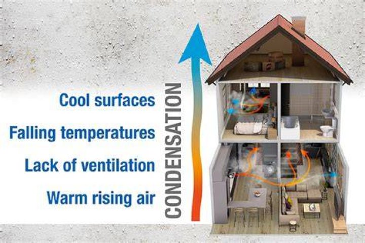 How do I stop condensation on my walls in the winter?