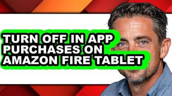 How do I turn off in-app purchases on Amazon Fire Stick?