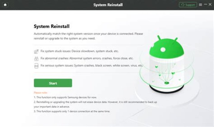 How do I wipe and reinstall Android OS?