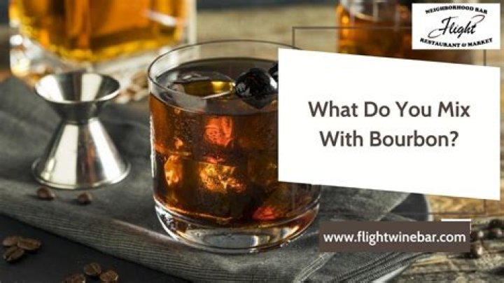 How do you ask for bourbon at a bar?