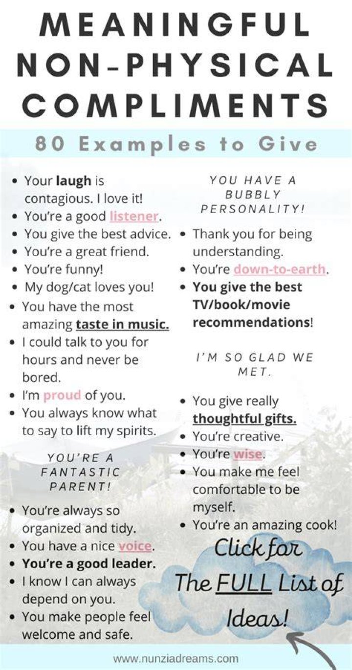 How do you compliment a real estate agent?