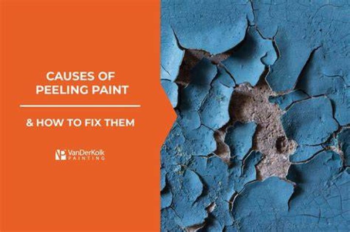 How do you cover up peeling paint?