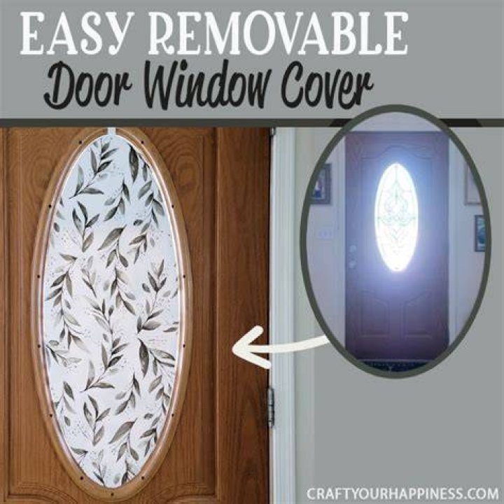 How do you cover windows for privacy but let light in?