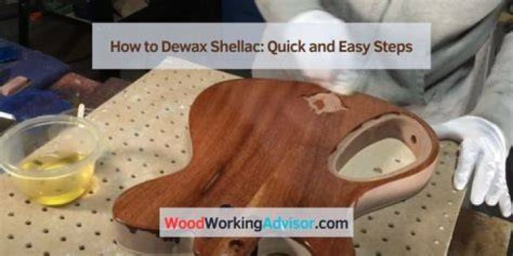How do you Dewax shellac flakes?