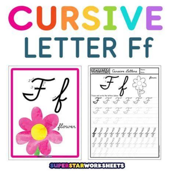 How do you do f in cursive?
