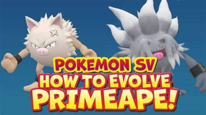 How do you evolve Primeape in fire red?