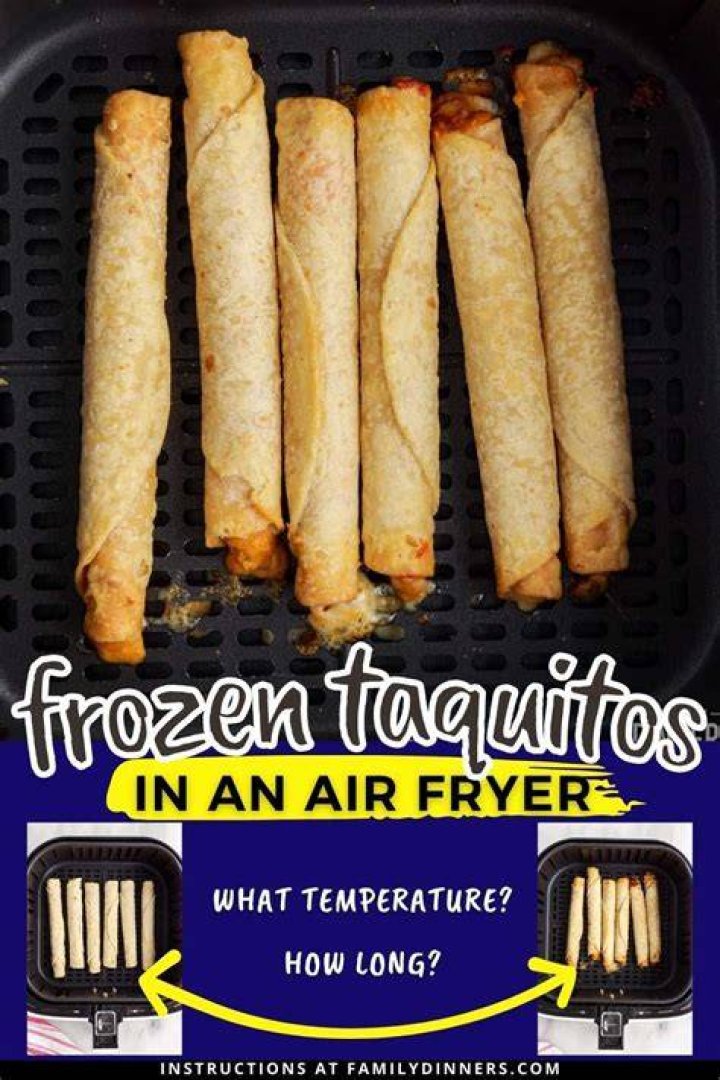 How do you fry taquitos without them falling apart?