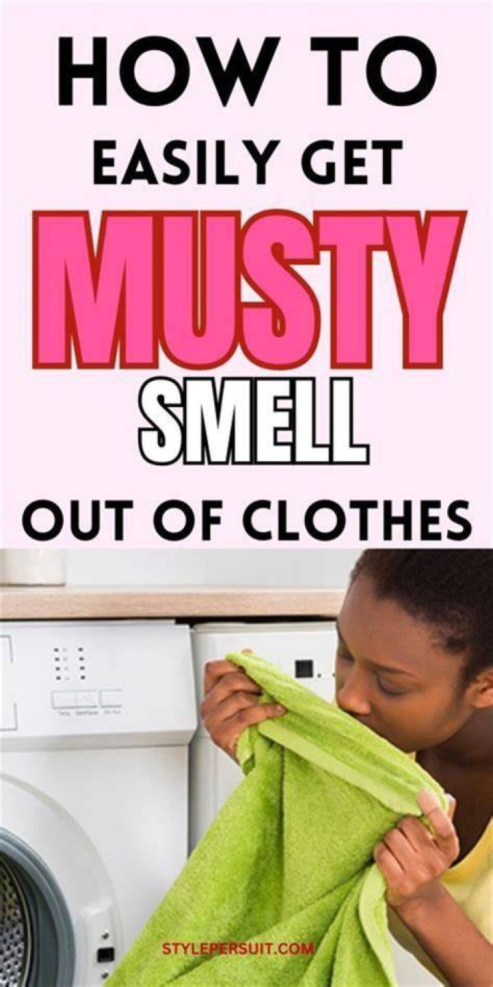 How do you get a musty smell out of a dresser?
