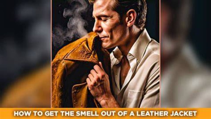 How do you get cigarette smell out of a leather jacket?
