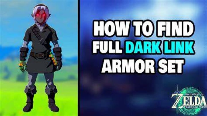 How do you get dark Link armor from Kilton?