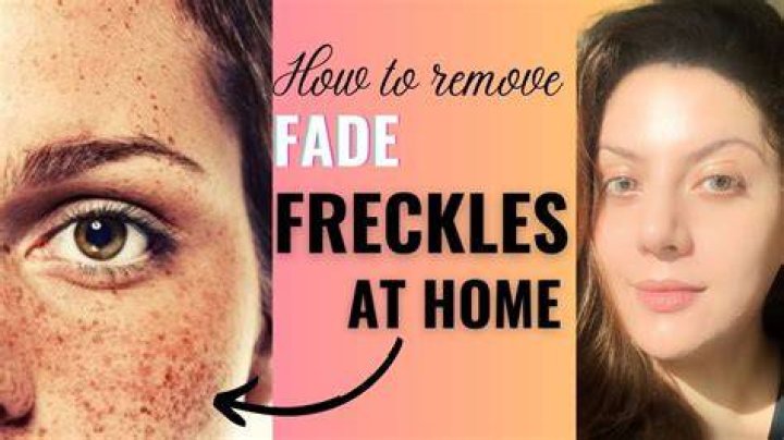How do you get freckles without makeup?