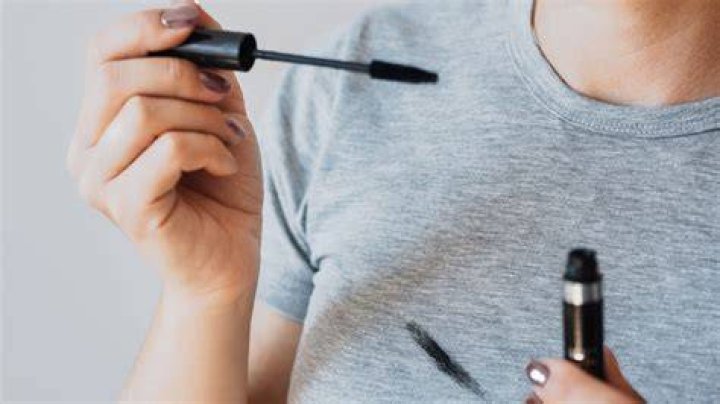 How do you get mascara out of silk?