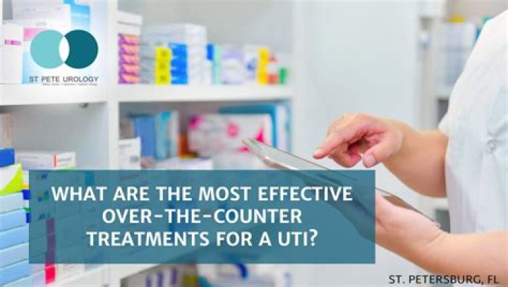 How do you get rid of a UTI over-the-counter?