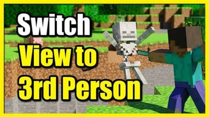 How do you go into third person in bedrock?