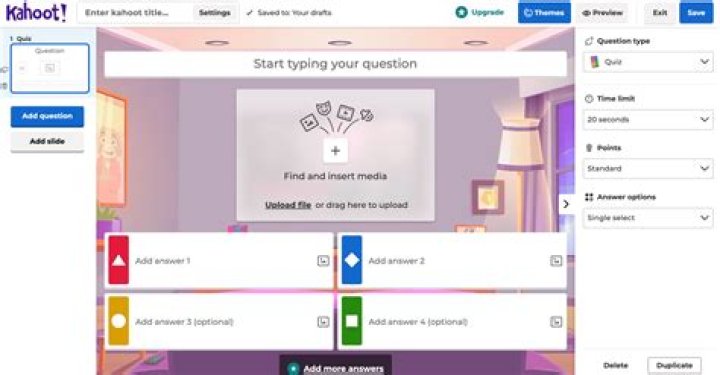 How do you host a zoom on kahoot?