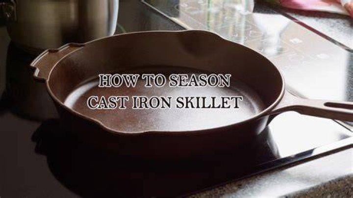How do you keep a cast iron skillet seasoned?