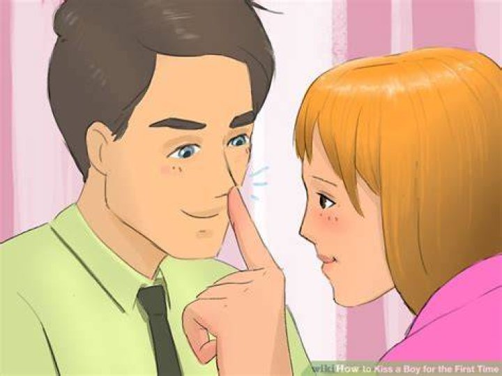 How do you kiss a boy for the first time?