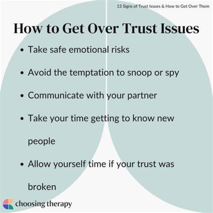 How do you know if you could trust someone?