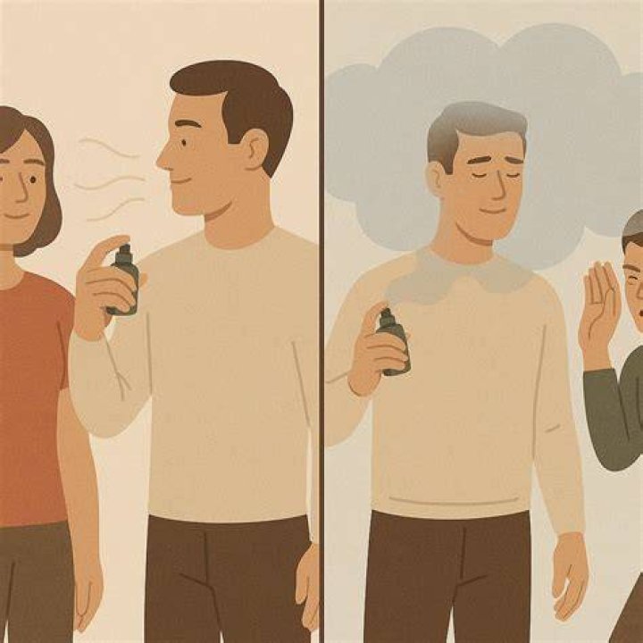 How do you know if you wear too much perfume?