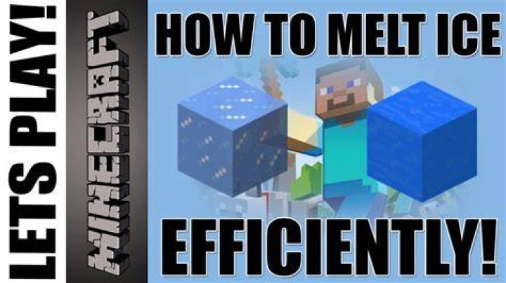 How do you melt ice quickly?